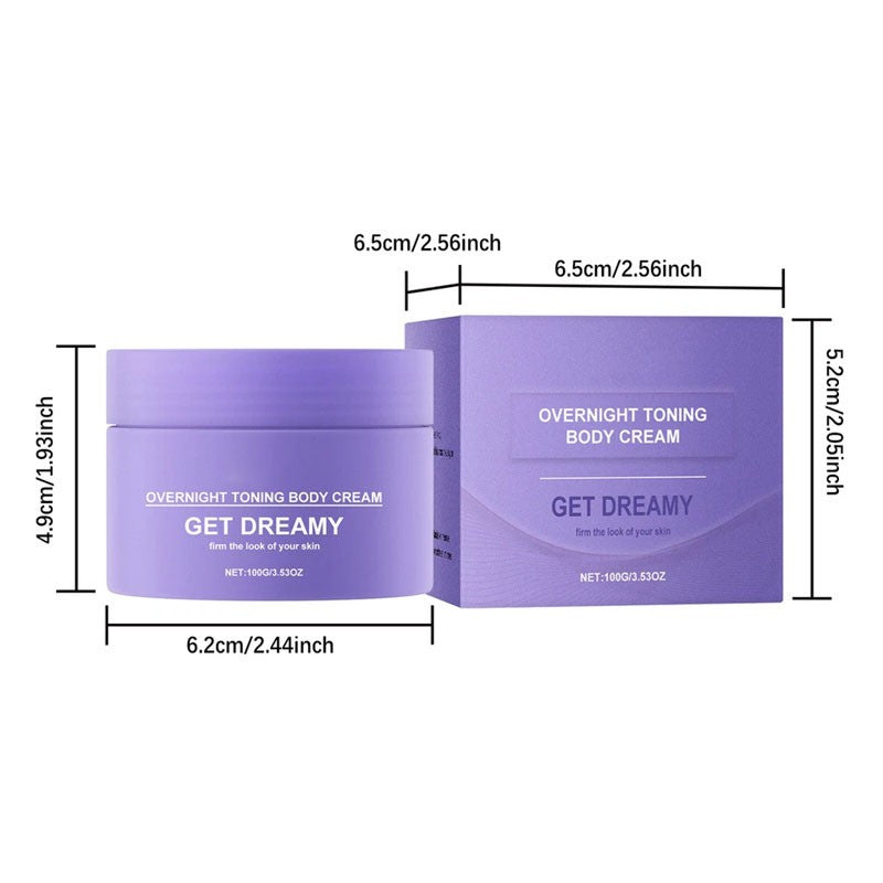 GET-DREAMY Overnight Toning Whip - 100Ml NEW Firming Whip That Work While Sleep
