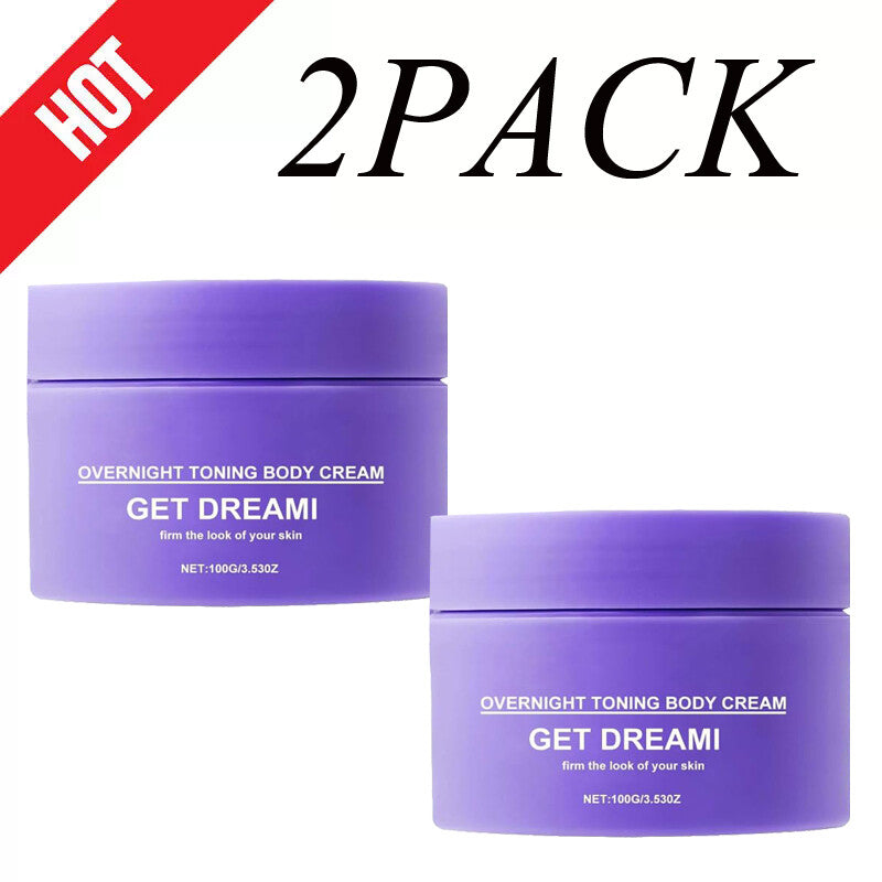 GET-DREAMY Overnight Toning Whip - 100Ml NEW Firming Whip That Work While Sleep