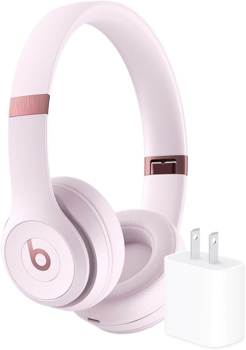 Solo 4 - Wireless Bluetooth On-Ear Headphones, & Android Compatible, up to 50 Hours of Battery Life - Cloud Pink