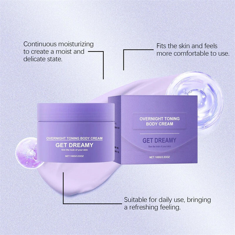GET-DREAMY Overnight Toning Whip - 100Ml NEW Firming Whip That Work While Sleep