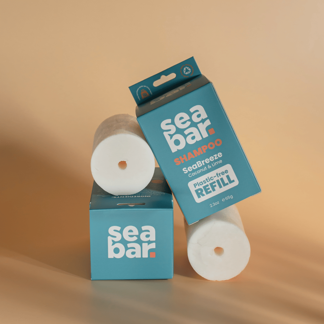 SeaBreeze Moisturizing Shampoo Bar | Refillable Hydrating Shampoo for Dry Hair, All Hair Types, Eco-Friendly