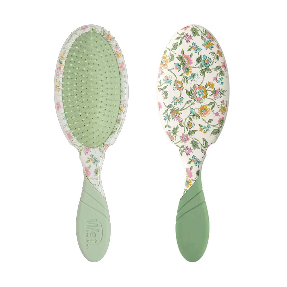 Wet Brush Pro Detangler – Garden Party Green Hair Brush for Pain-Free Detangling