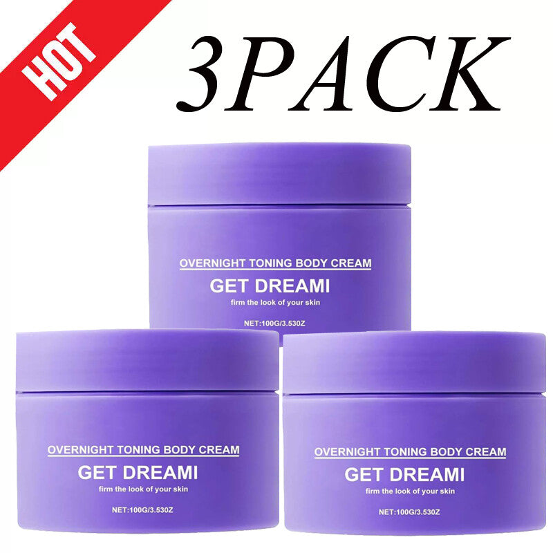 GET-DREAMY Overnight Toning Whip - 100Ml NEW Firming Whip That Work While Sleep