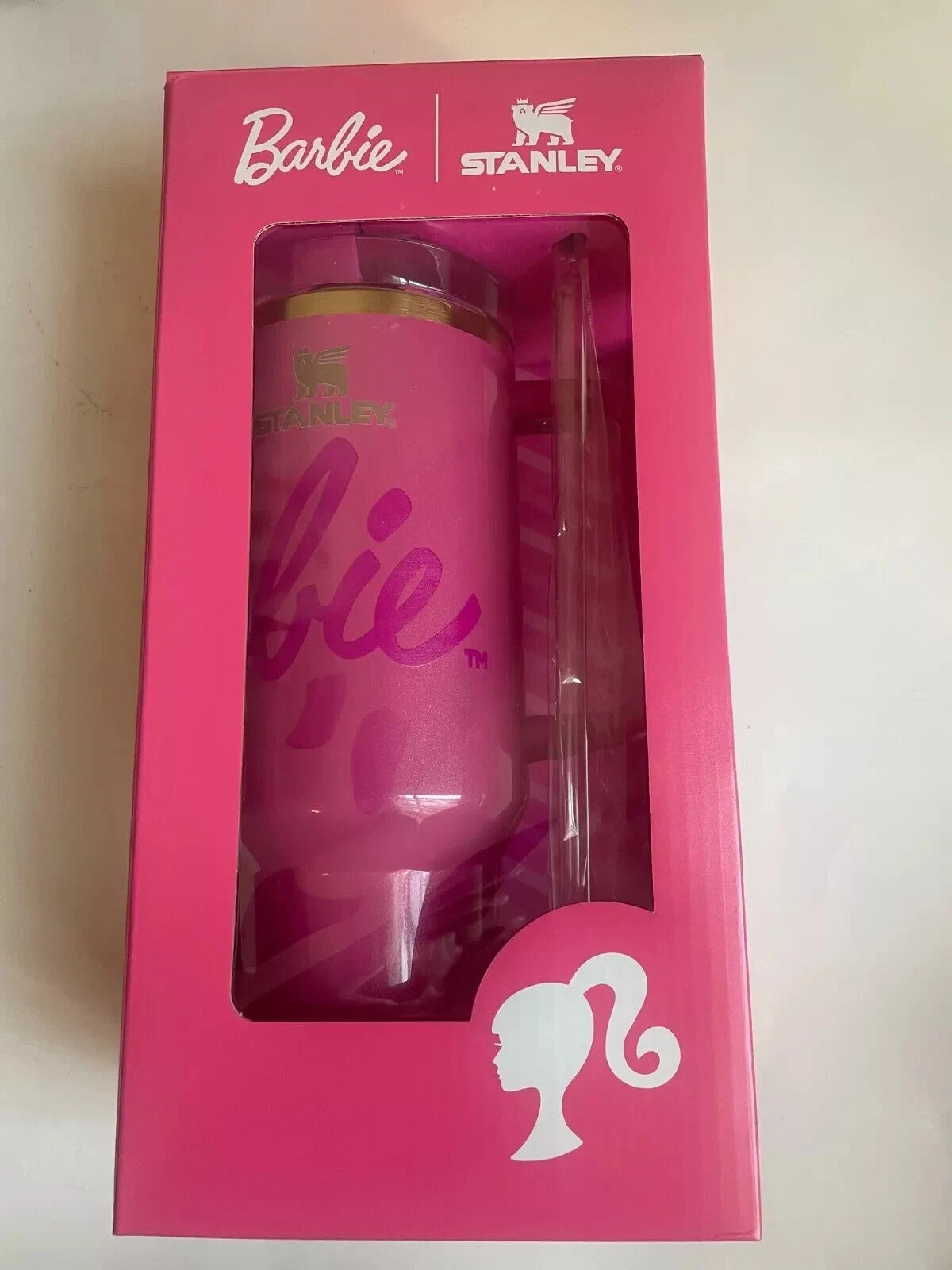 Stanley x Barbie Icon 40oz Quencher in Pink - Brand New, Free Shipping