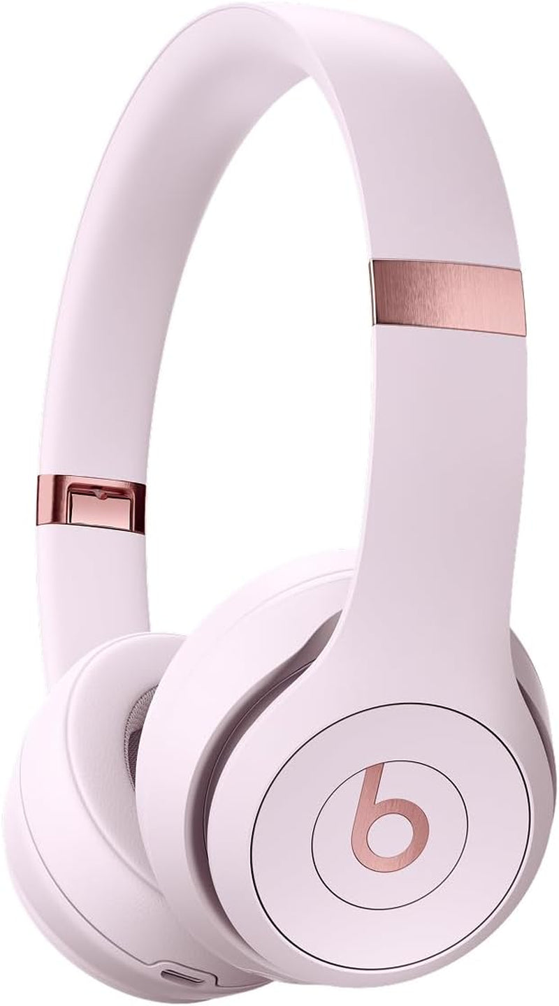 Solo 4 - Wireless Bluetooth On-Ear Headphones, & Android Compatible, up to 50 Hours of Battery Life - Cloud Pink