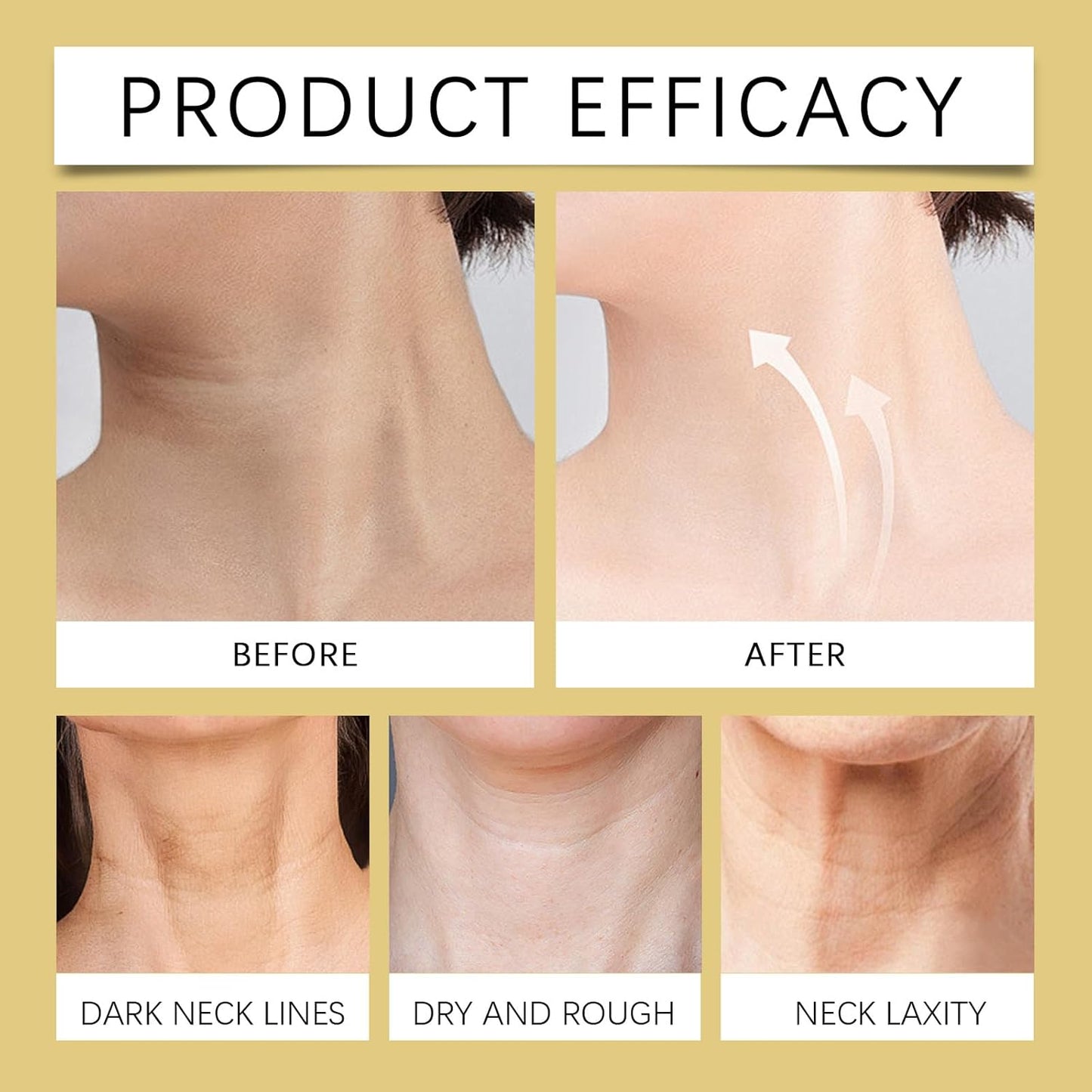 Firming Neck Cream for Crepey Skin Body Care Comfort with Roller, Tightening and Moisturizing Lotions Skin Care for All Skin Types, 4.23 Oz/Pcs