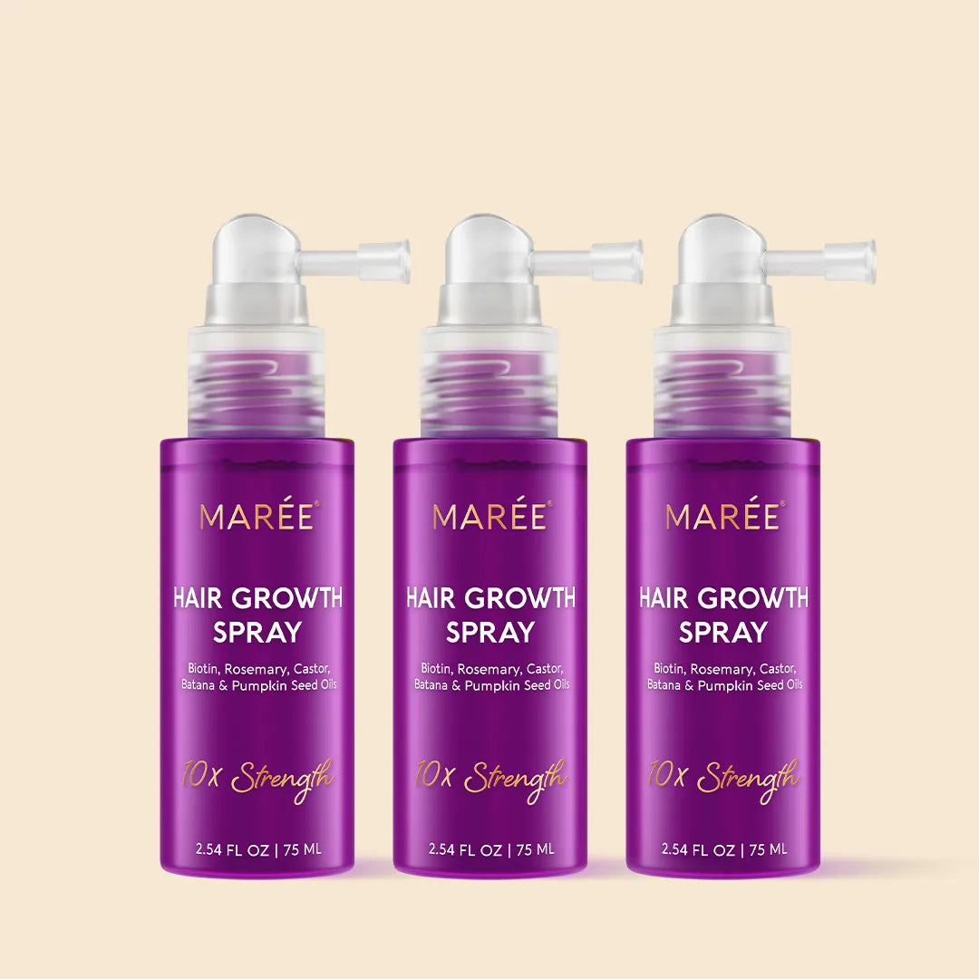 Marée® 4-in-1 Hair Growth Spray | Scalp Treatment for Fuller, Stronger-Looking Hair