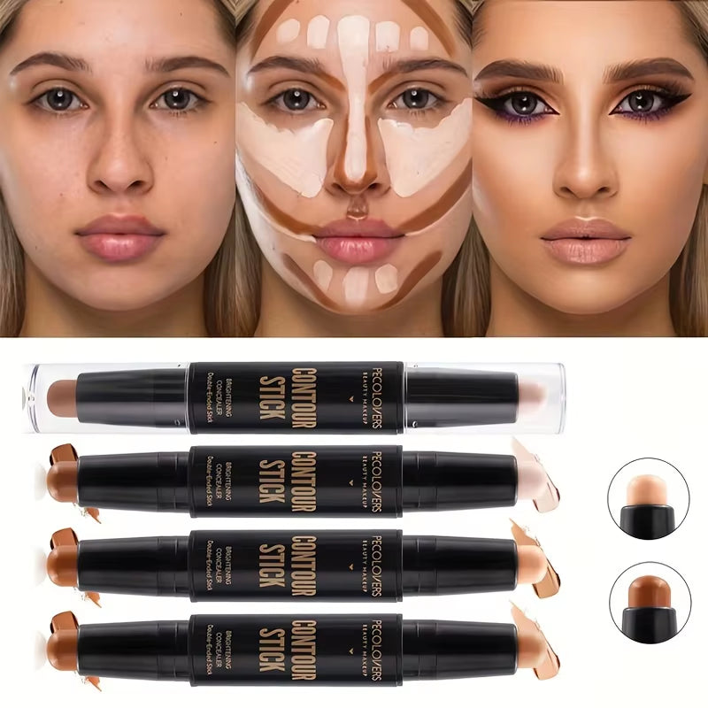 Face Concealer Contouring for Face Bronzer Beauty Contour Makeup Base Foundation Cream for Women'S Cosmetics New