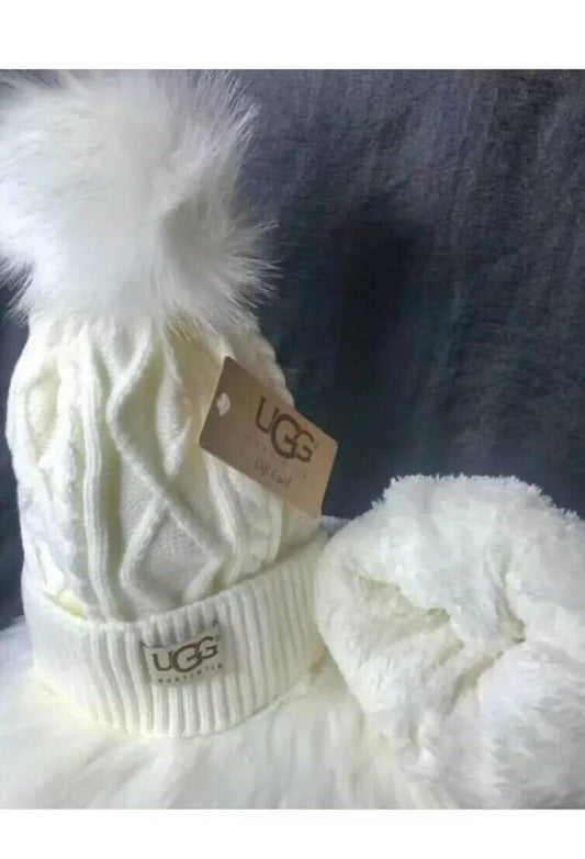 UGG NWT Australia Winter Beanie White