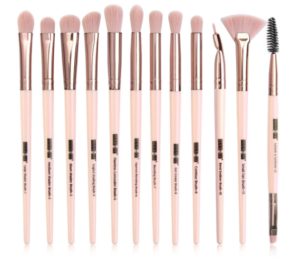 12-piece Makeup Brush Set