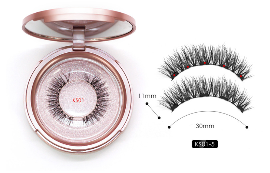 Natural Magnetic False Eyelashes