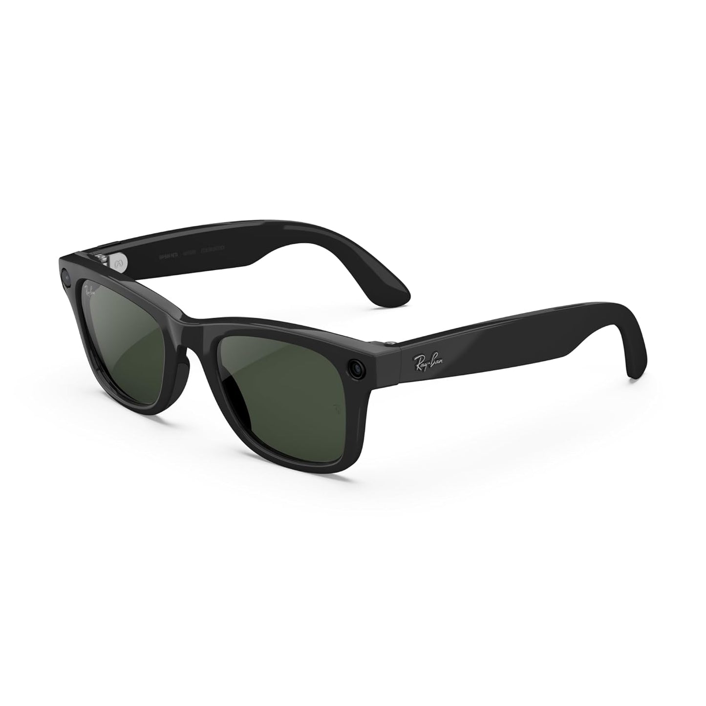 Ray-Ban |  Wayfarer Large (Gen 2) - Matte Black, Polarized Gradient Graphite Lenses