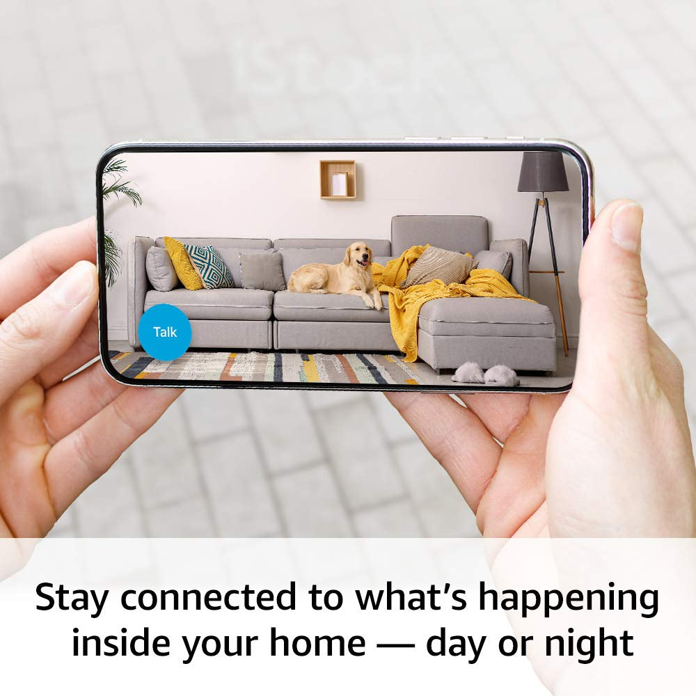 Indoor - Wireless, HD Security Camera with Two-Year Battery Life, Motion Detection, and Two-Way Audio – 1 Camera System