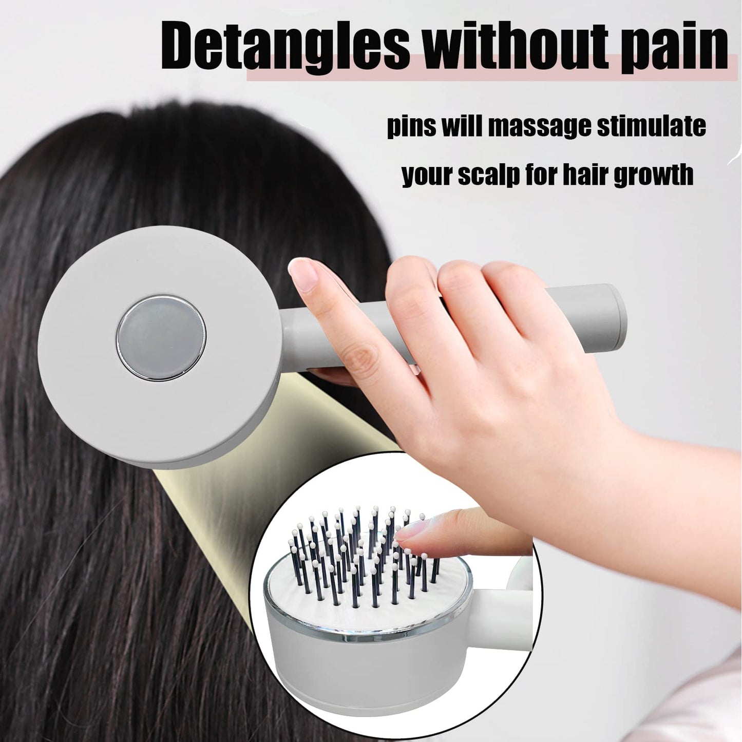 Self Cleaning Hair Brush