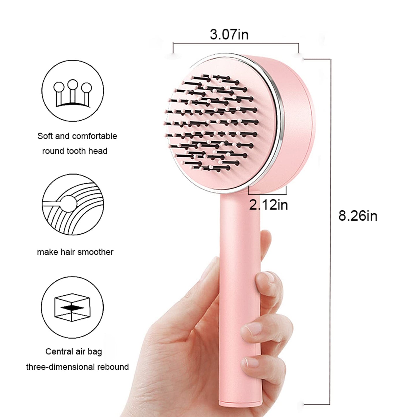 Self Cleaning Hair Brush