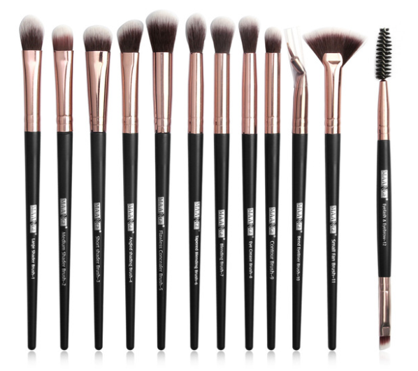 12-piece Makeup Brush Set