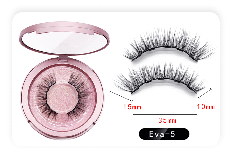 Natural Magnetic False Eyelashes