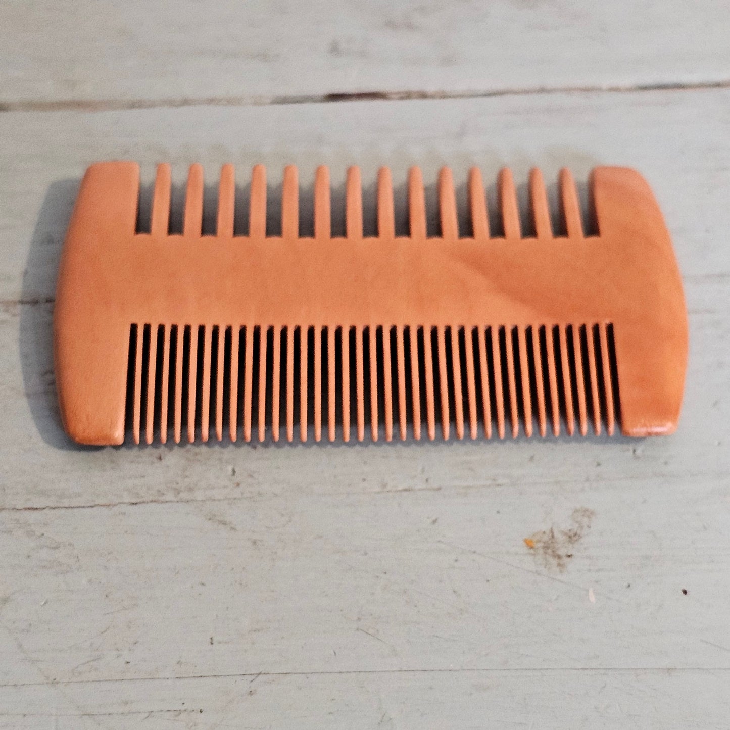 Beard Logo Comb