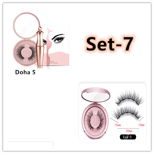 Natural Magnetic False Eyelashes