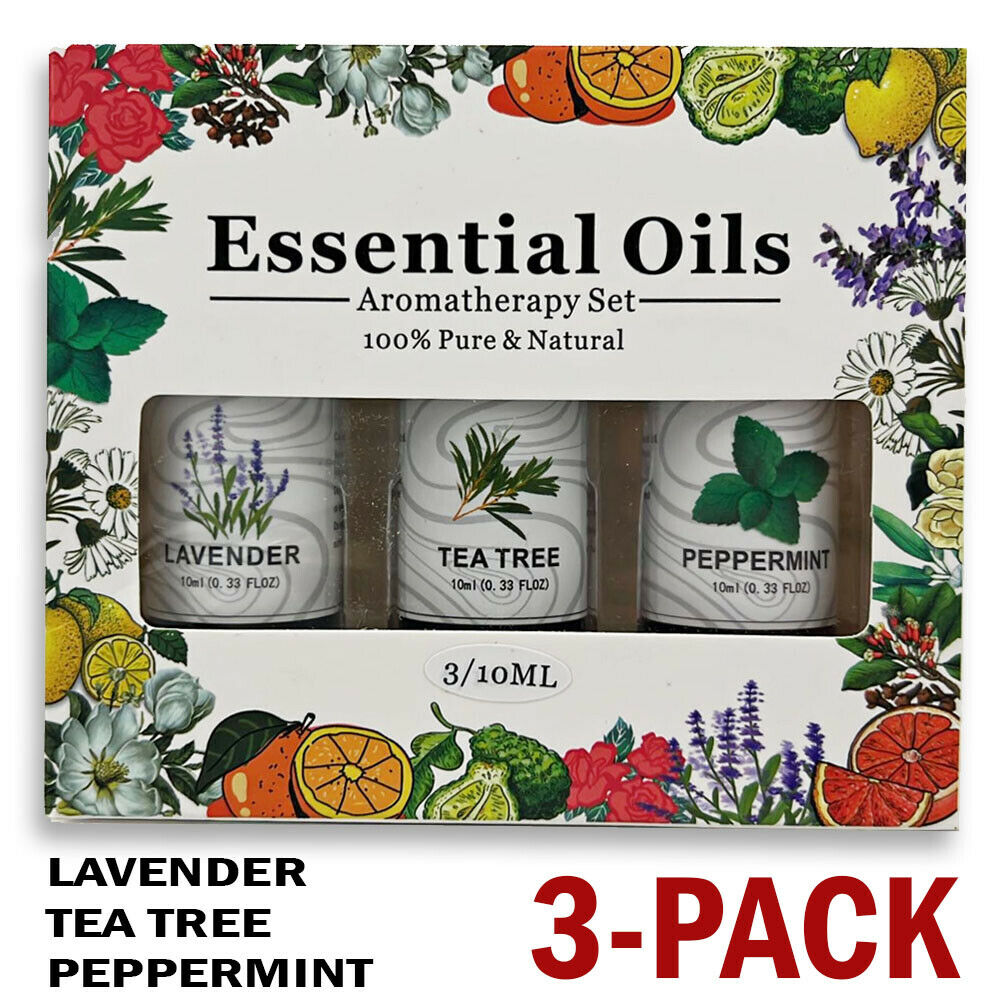 3 Pack Aromatherapy Essential Oils