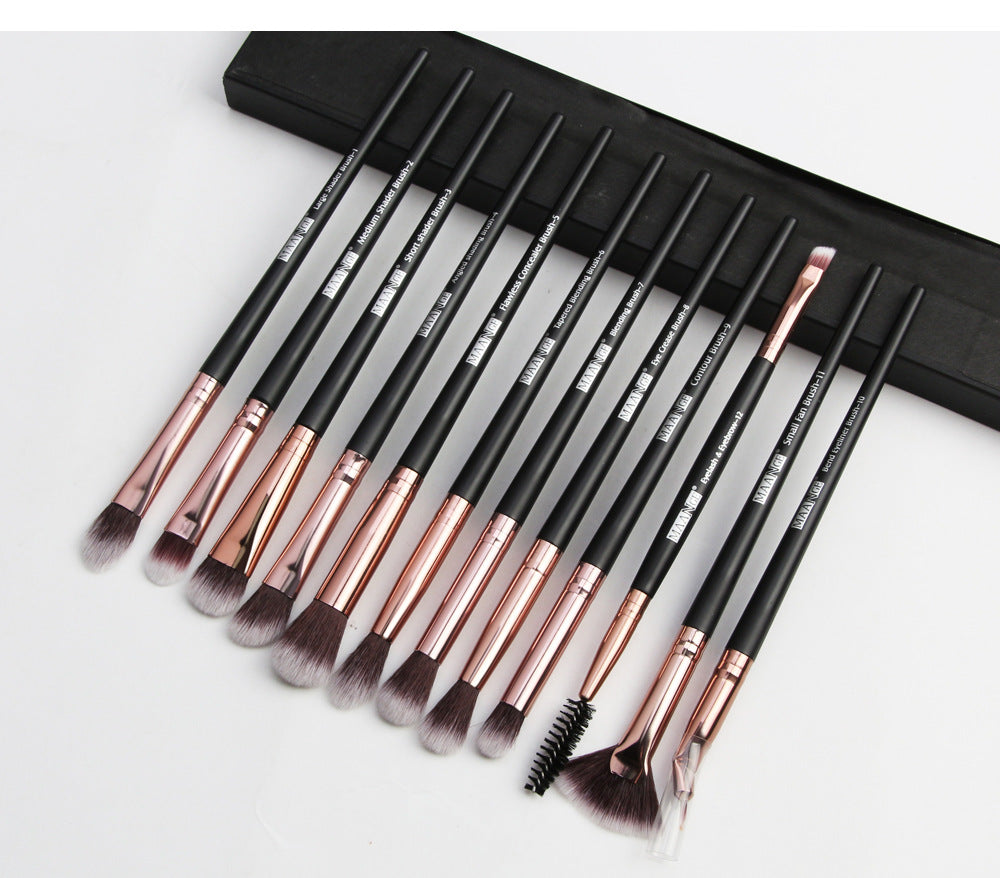 12-piece Makeup Brush Set