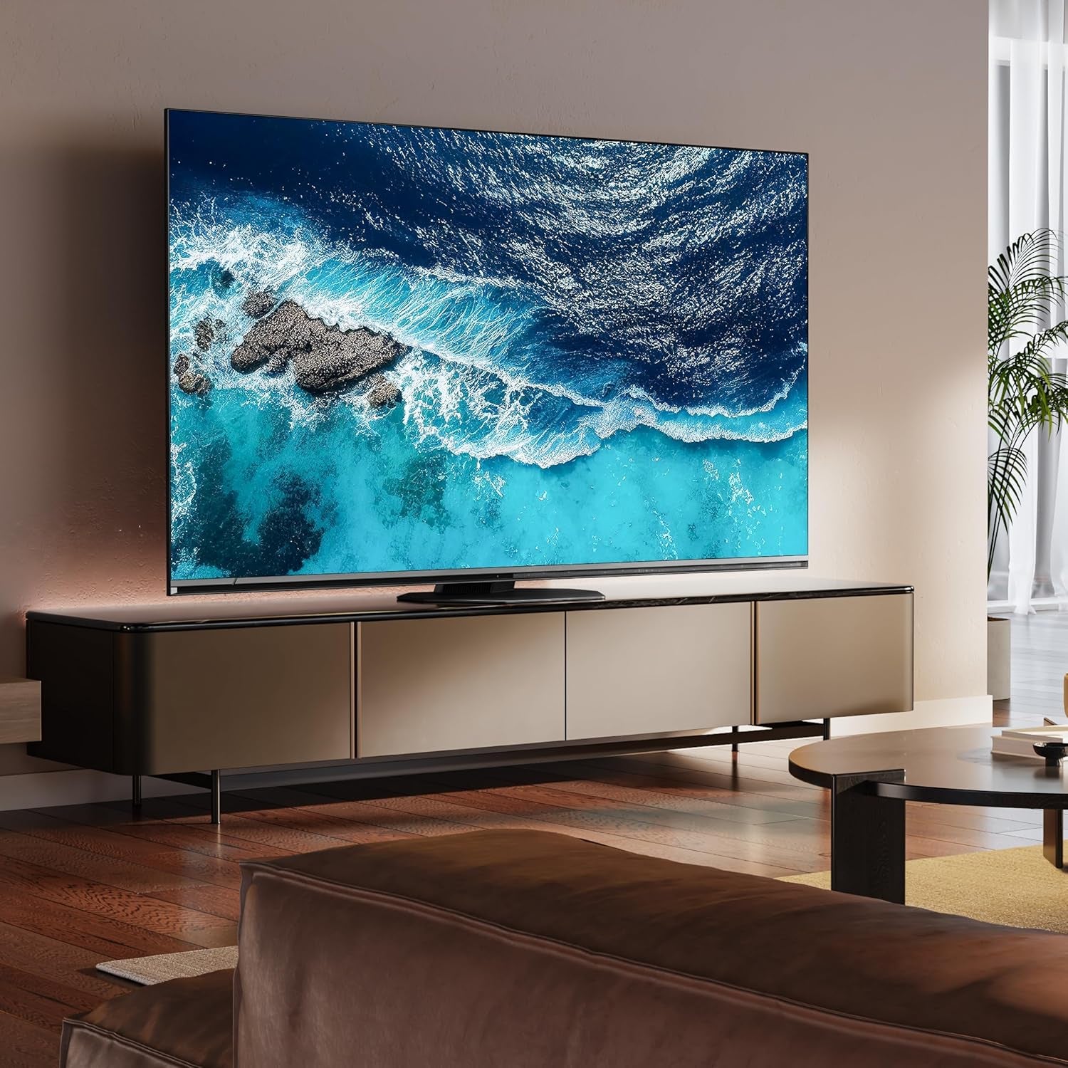 U8 Series 65U8N 65-Inch ULED 4K Smart TV | Mini-Led Pro | QLED | 3000 Nits | 144Hz | Motion Rate 480 | Dolby Vision IQ · Atmos | Full Array Local Dimming | 2.1.2 Ch Surround Sound | Google TV