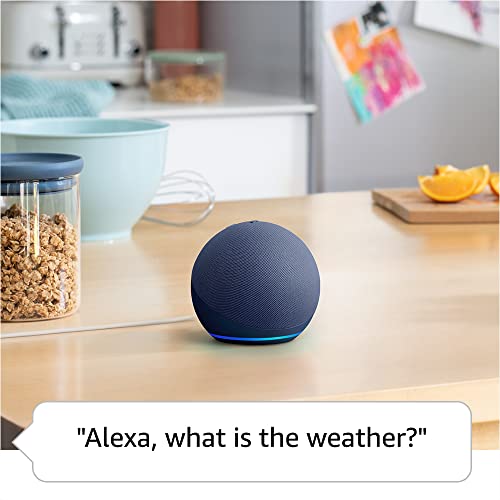 Amazon Echo Dot (newest model), With bigger vibrant sound, helpful routines and Alexa, Charcoal