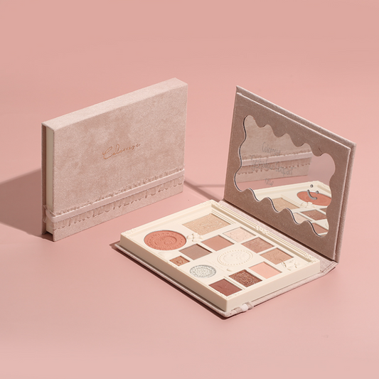 Embossed Eyeshadow Palette Blush Highlighter All-in-one Palette