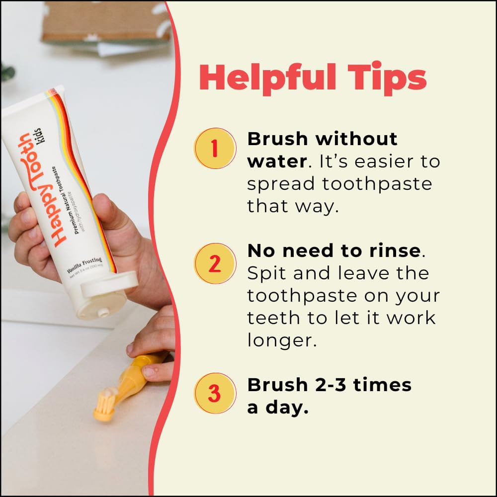 Hydroxyapatite Toothpaste, Fluoride Free, Natural Whitening for Kids, Toddlers and Adults, SLS Free, Enamel Safe, Dentist Formulated with Clean Ingredients, Fresh Mint Flavor, 4.0 Oz