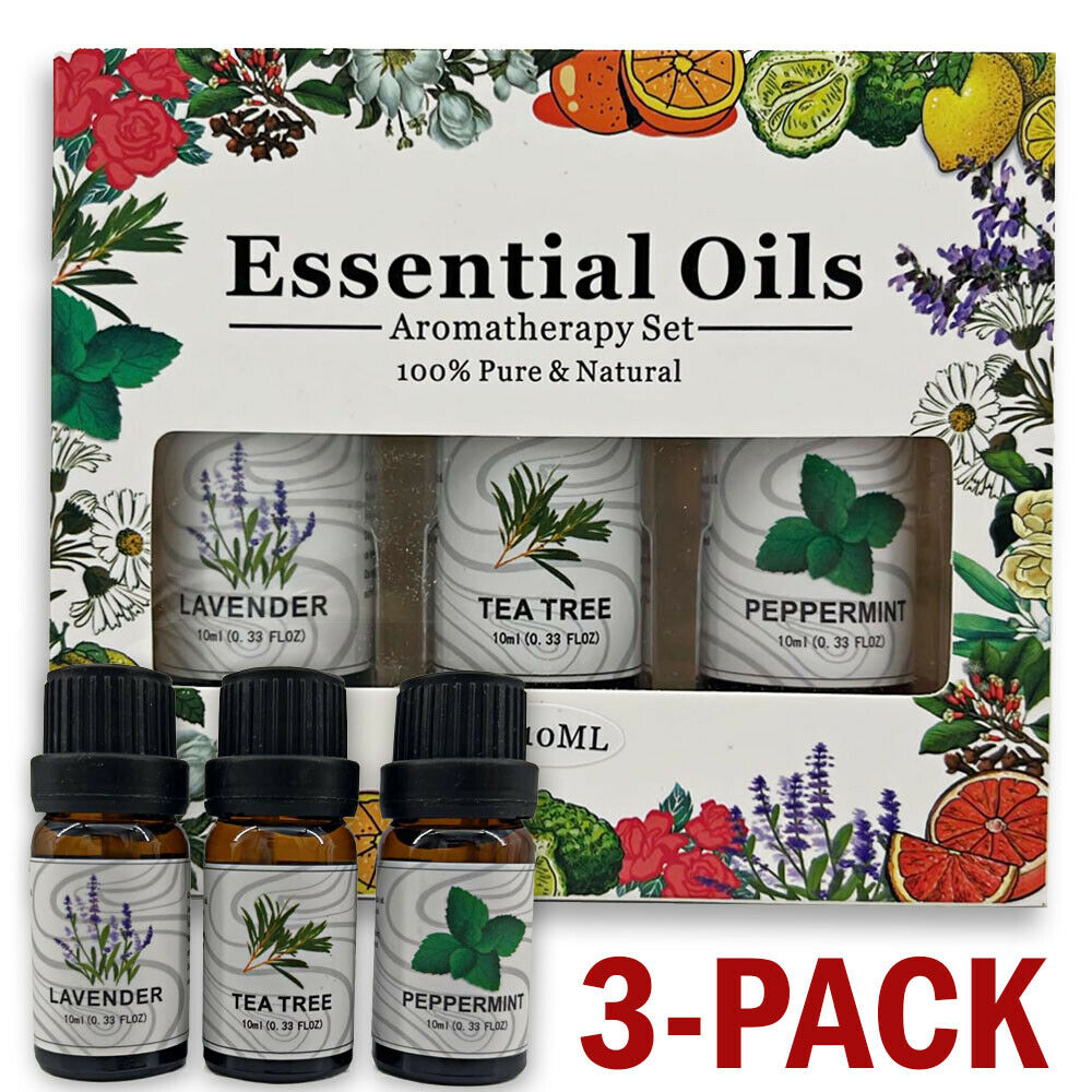 3 Pack Aromatherapy Essential Oils