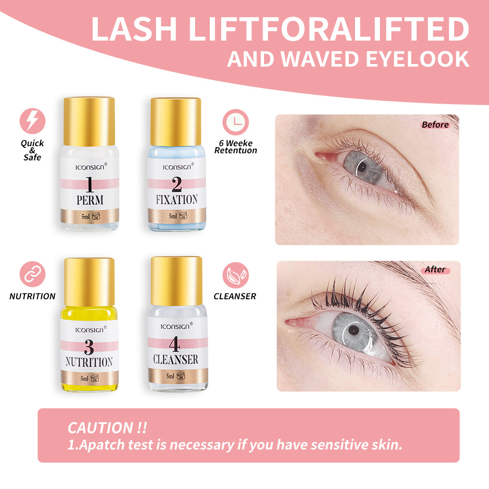 ICONSIGN Lash Lift and Eyebrow Dye Tint Kit