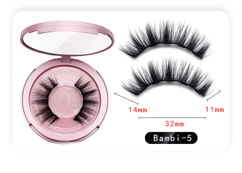 Natural Magnetic False Eyelashes