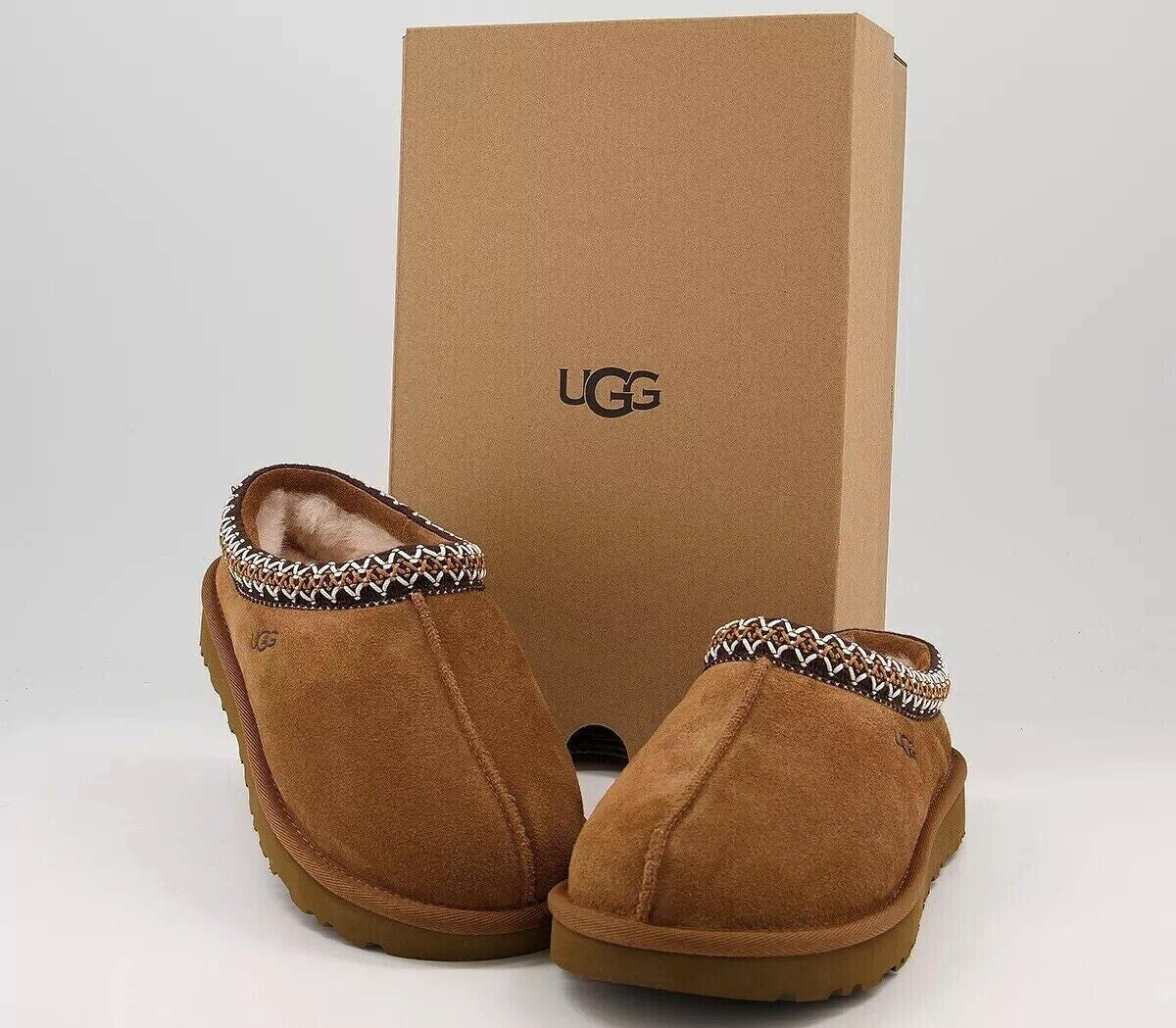 New Women'S 100% UGG Brand Tasman Chestnut Shoes Slippers Sandals 5955