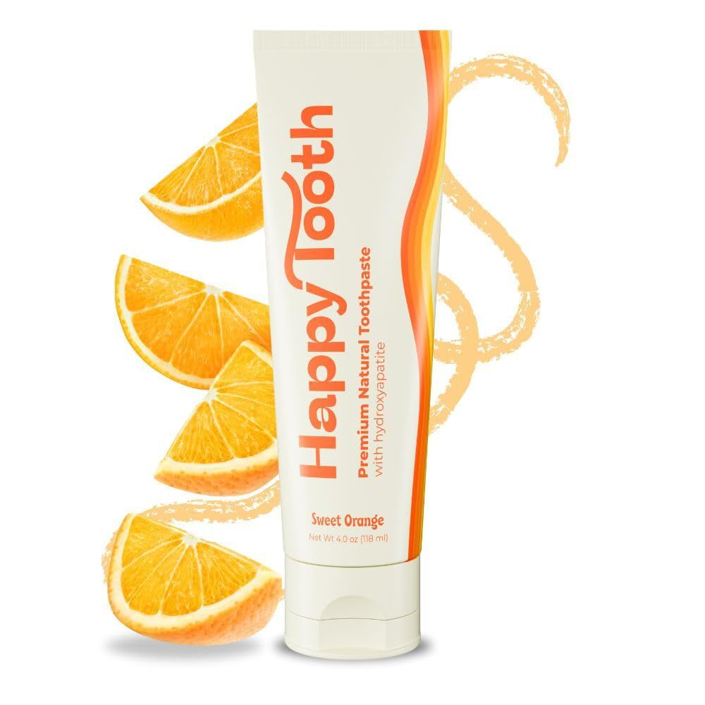 Hydroxyapatite Toothpaste, Fluoride Free, Natural Whitening for Kids, Toddlers and Adults, SLS Free, Enamel Safe, Dentist Formulated with Clean Ingredients, Fresh Mint Flavor, 4.0 Oz