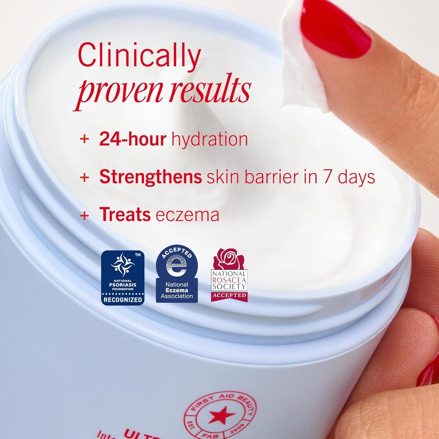 - Ultra Repair Cream - Intense Hydration Face & Body Moisturizer - Whipped Colloidal Oatmeal Clinically Proven to Strengthen Skin Barrier in 7 Days - Helps Relieve Eczema, 6 Oz