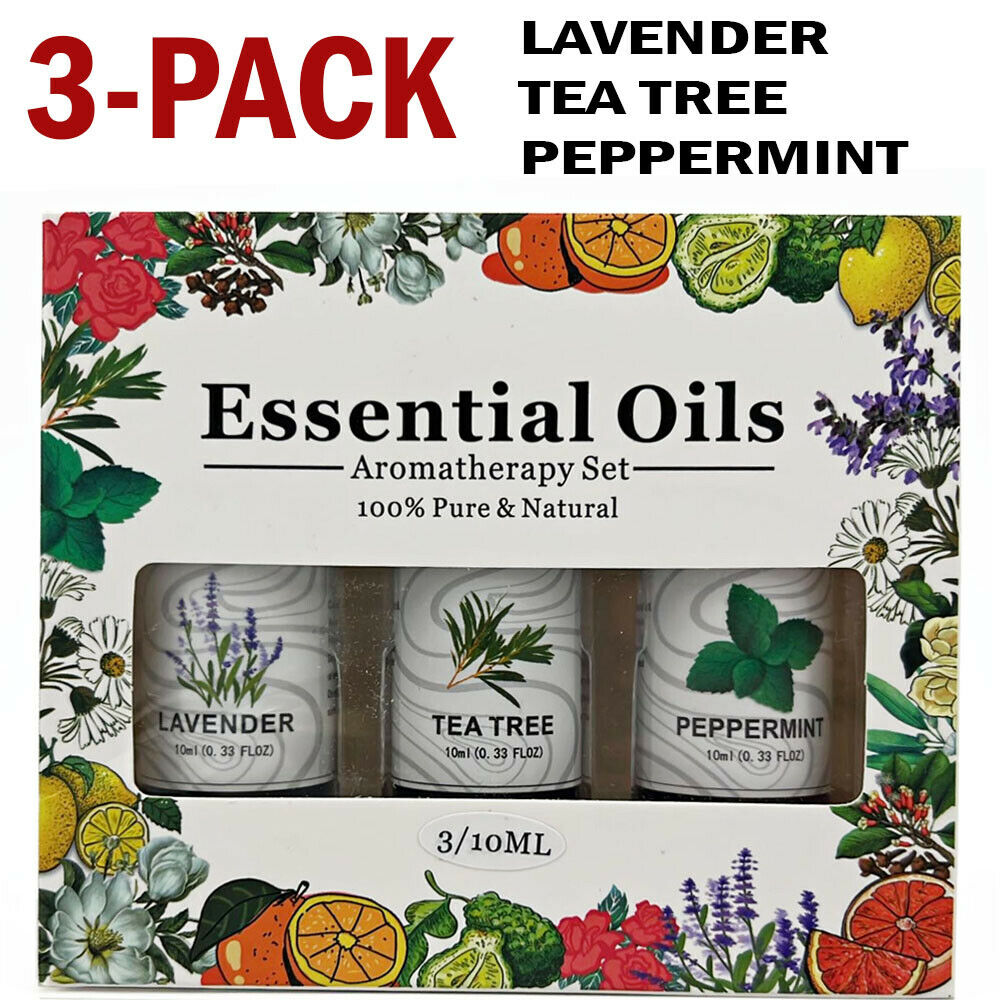 3 Pack Aromatherapy Essential Oils