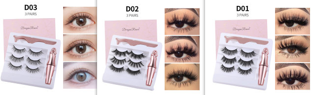 Natural Magnetic False Eyelashes