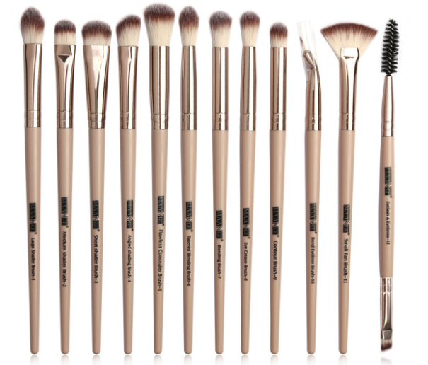 12-piece Makeup Brush Set