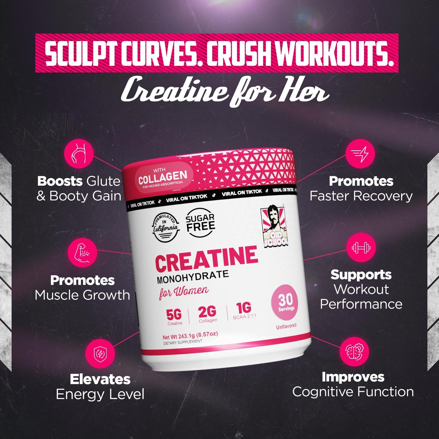 Creatine Monohydrate for Women