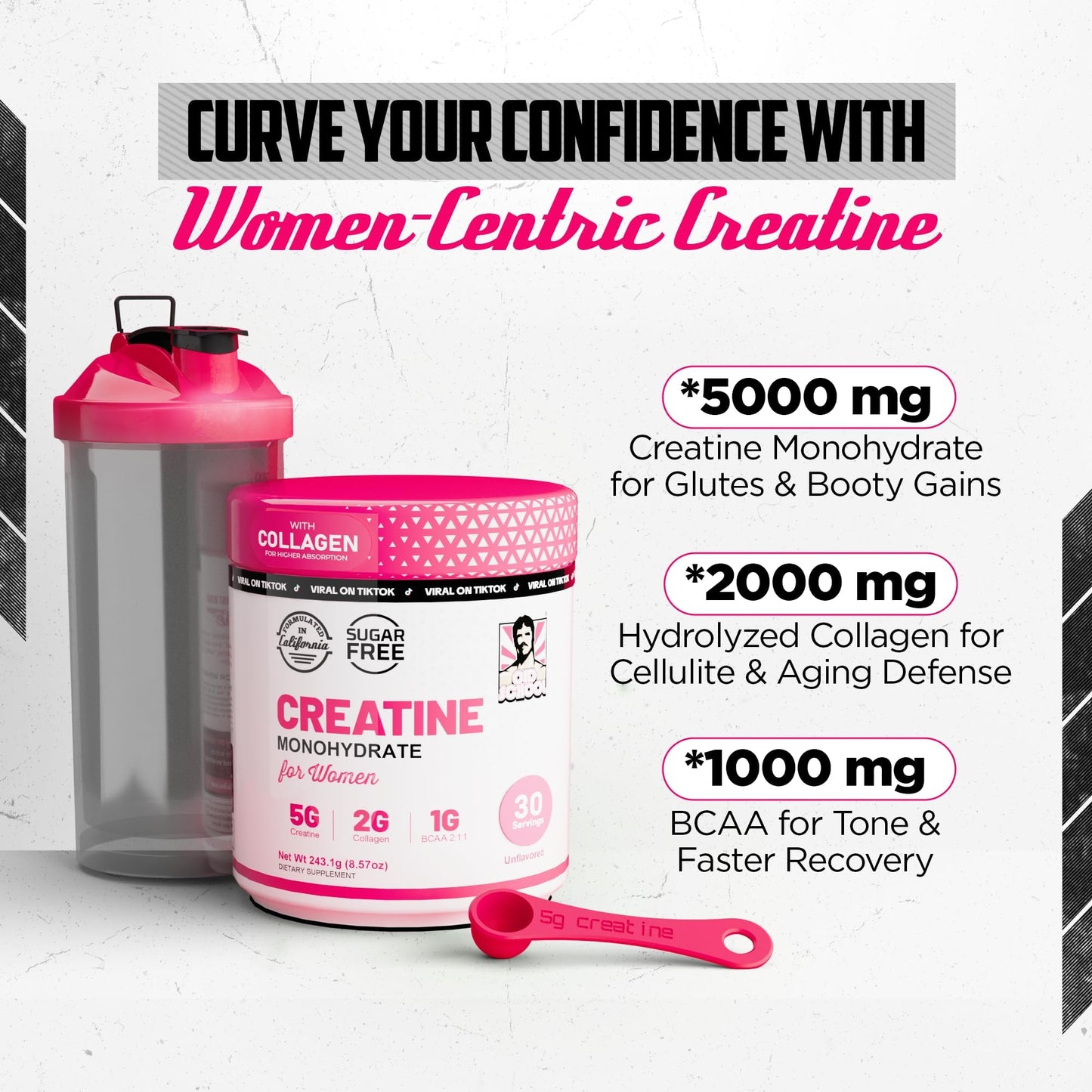 Creatine Monohydrate for Women