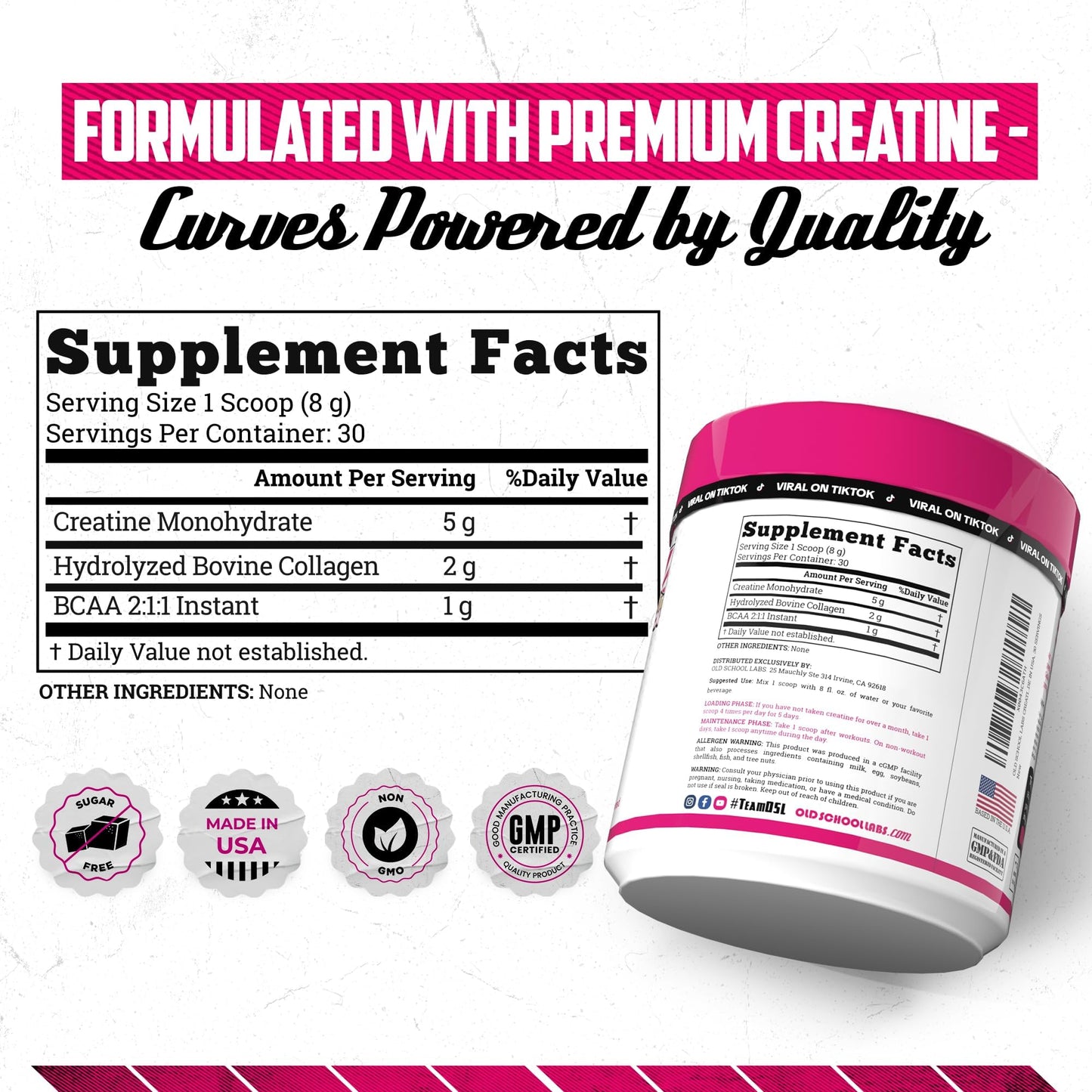 Creatine Monohydrate for Women