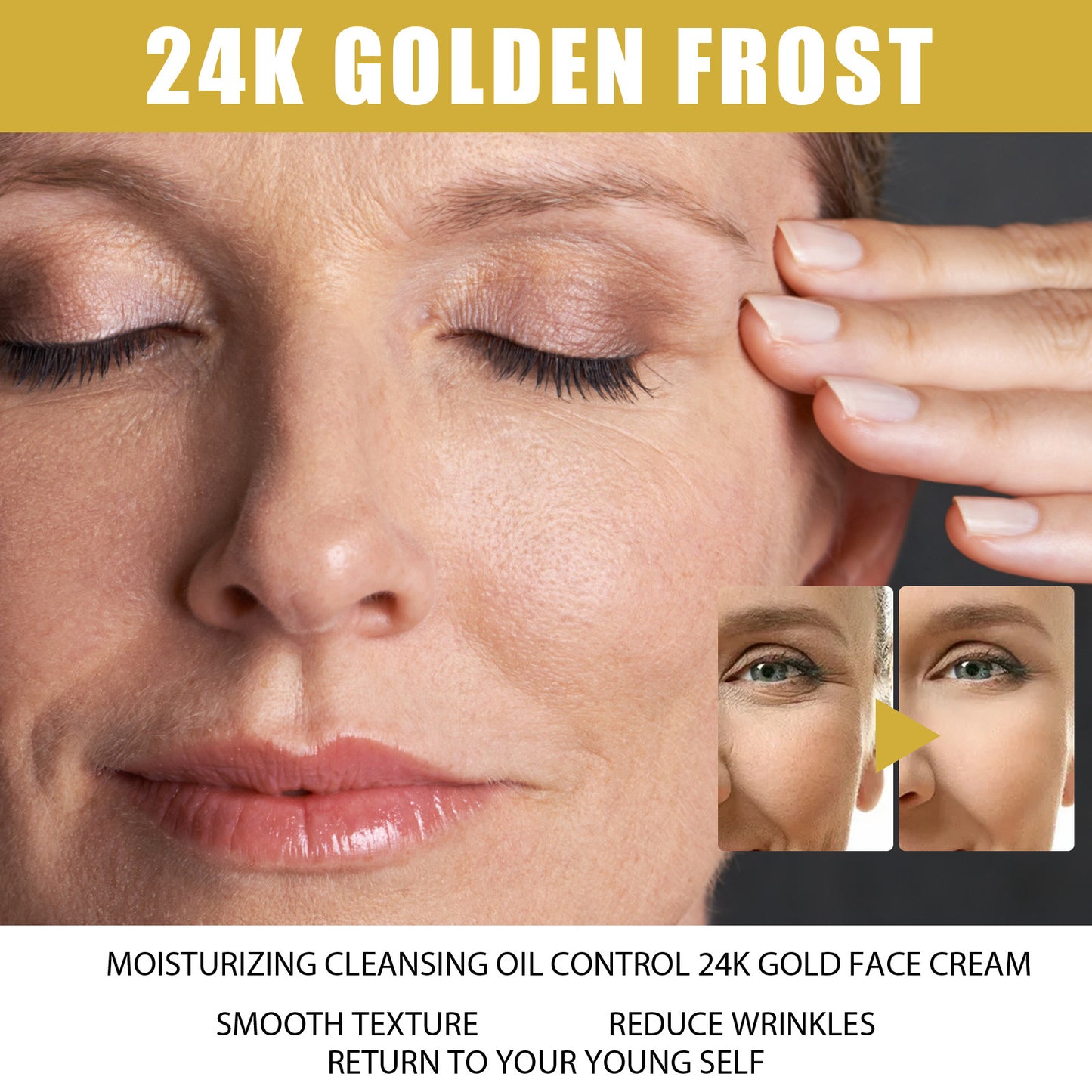 24 Karat Gold Face Cream To Lift And Firm The Face