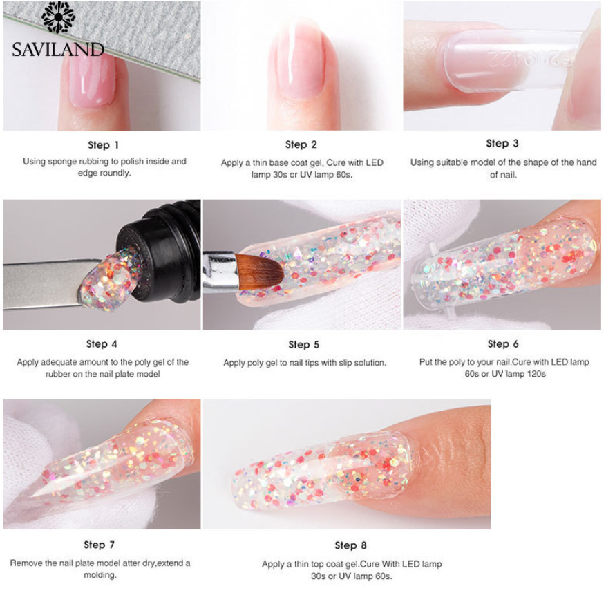 Nail Diamond Poly Gel