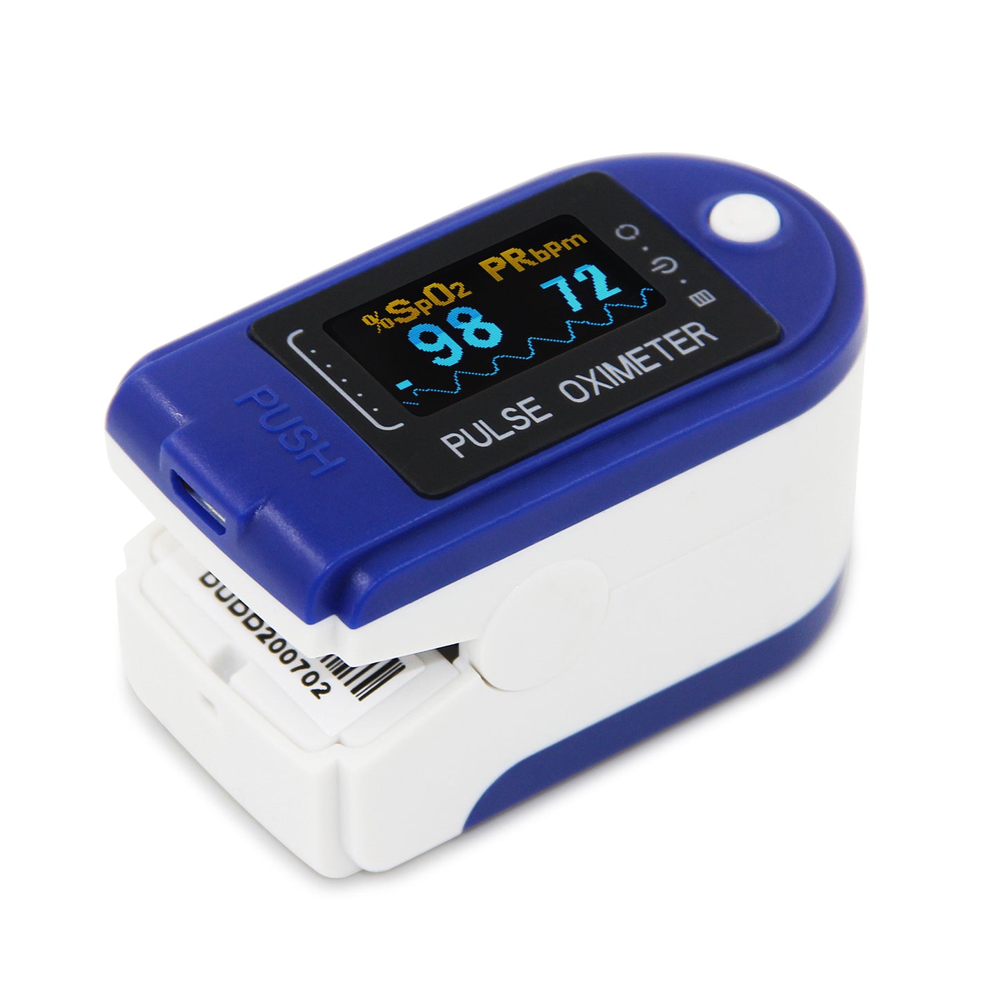 Fingertip Pulse Oximeter Blood Oxygen & Heart Rate Monitor