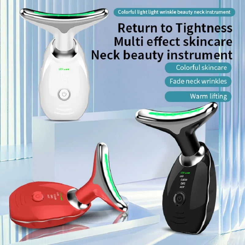 Neck Beauty Device LED Therapy