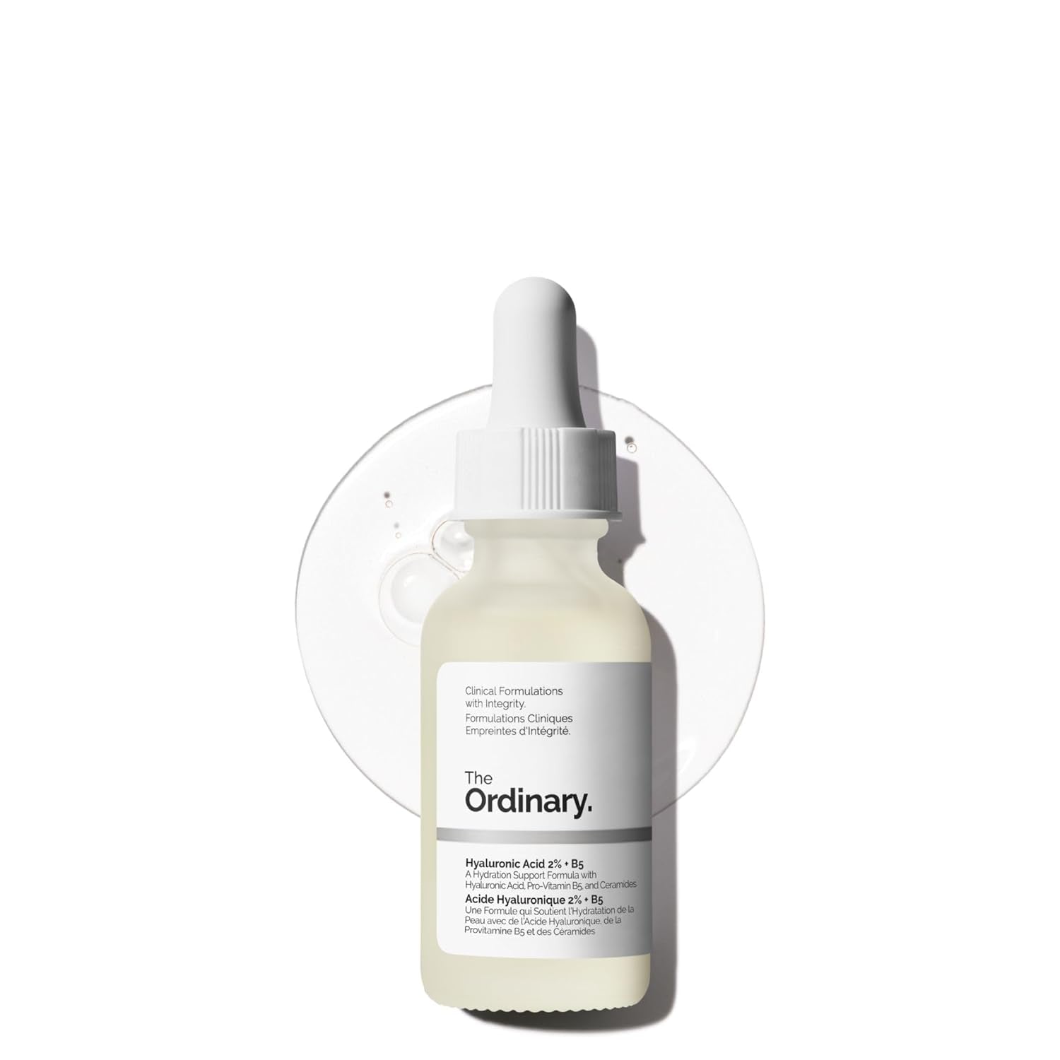 Hyaluronic Acid 2% + B5 (With Ceramides), Multi-Depth Hydration Serum for Plumper, Smoother Skin