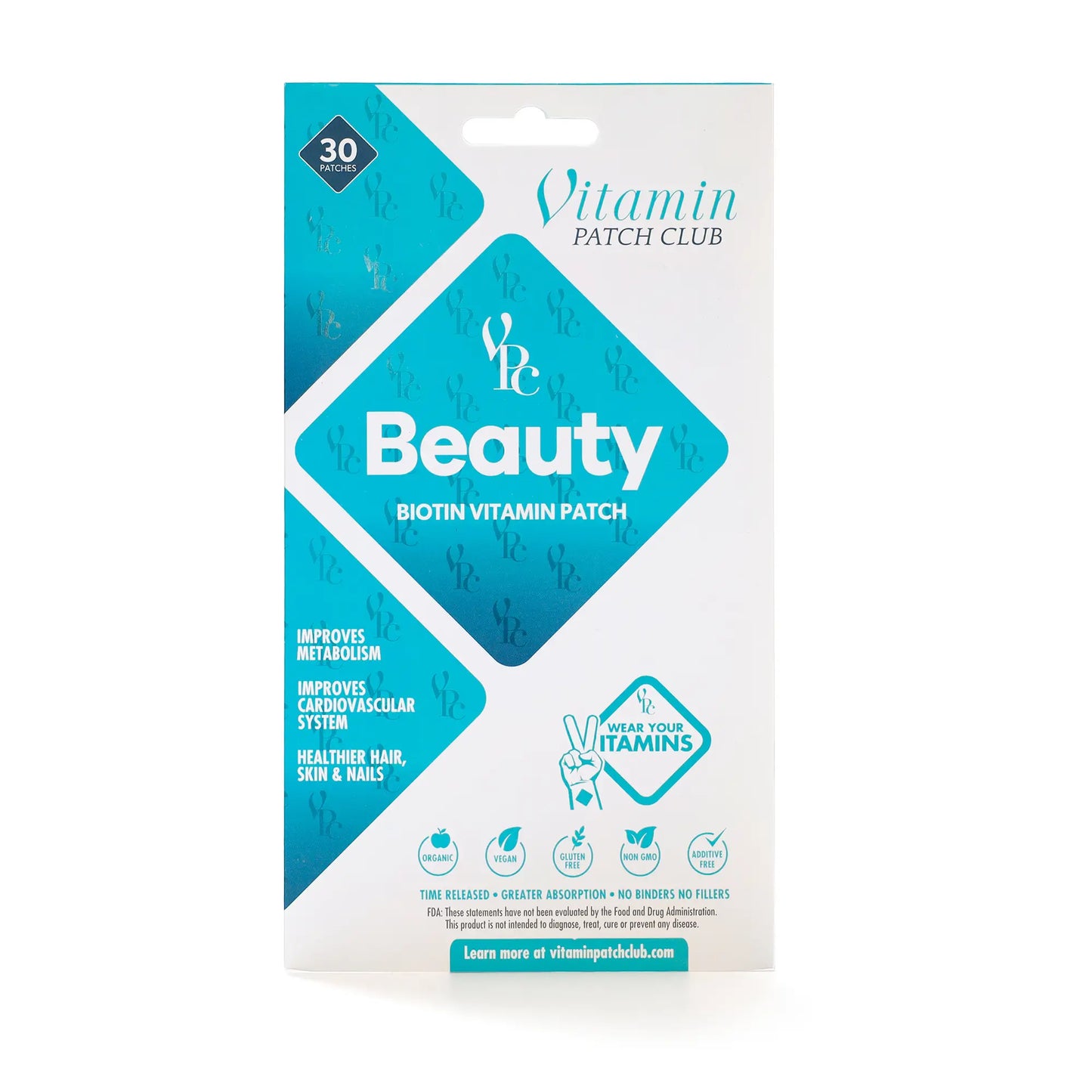 Beauty Patch – Biotin, Keratin & Collagen Skin Support Patch