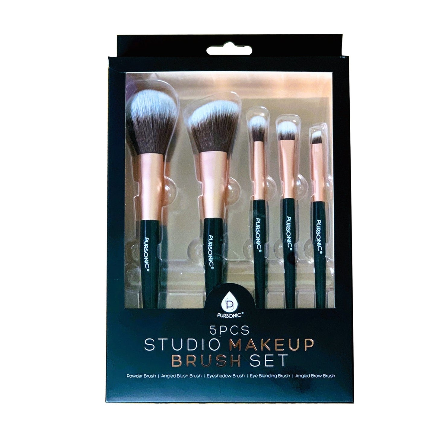 Pursonic Beauty Kit – Curler, Mirror & Brush Set