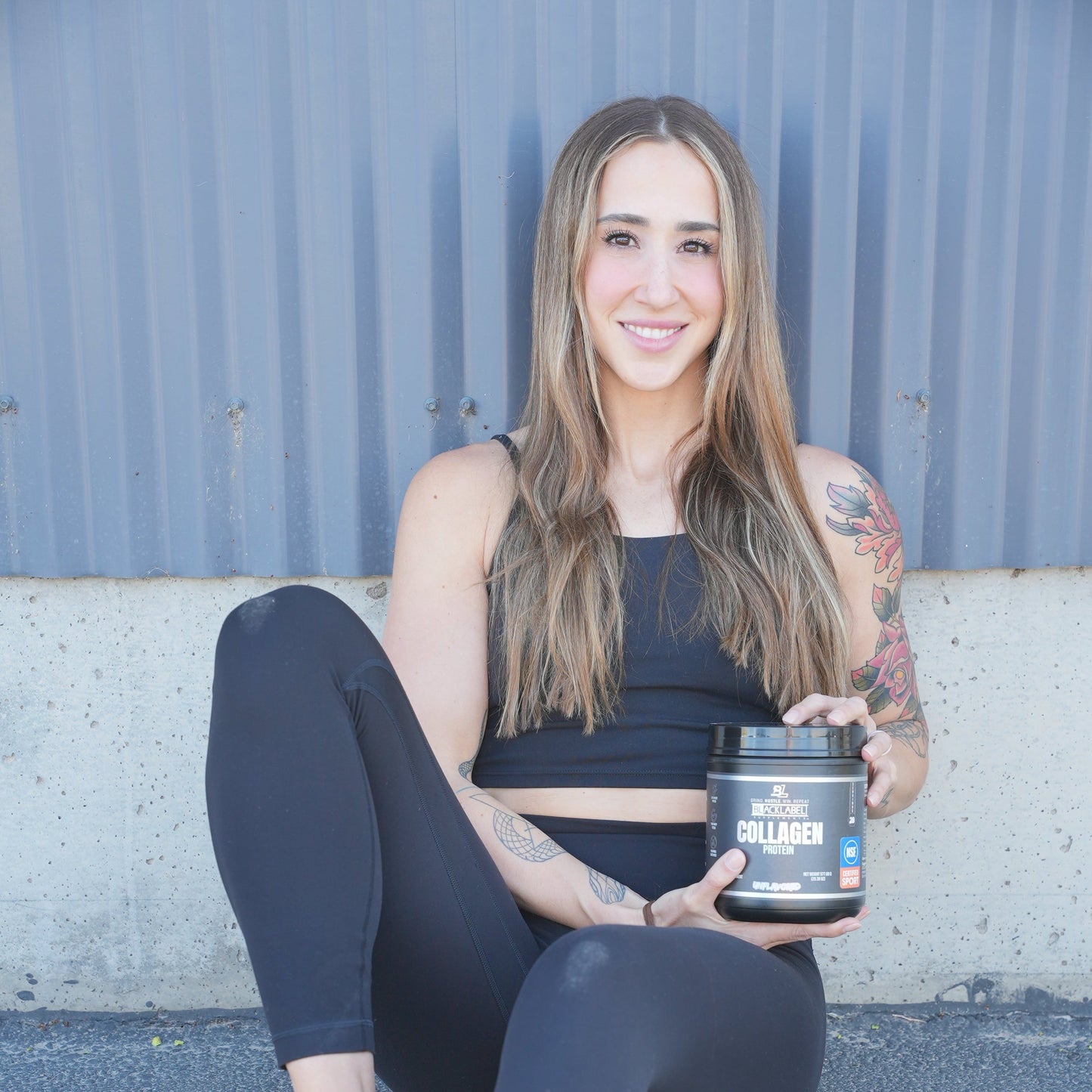 Black Label Collagen Protein Powder – Hydrolyzed Collagen Peptides Supplement