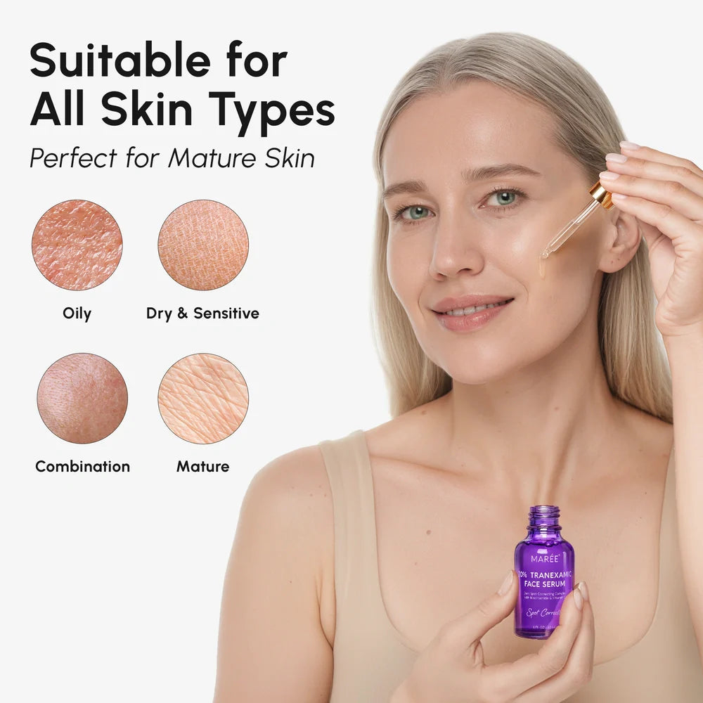 Marée® Tranexamic Acid Dark Spot Corrector | Brightening Serum for Dark Spots & Uneven Skin Tone